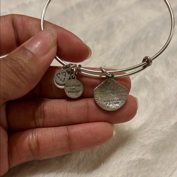 Alex and Ani Seashell Charm Bracelet - Picture 9 of 16